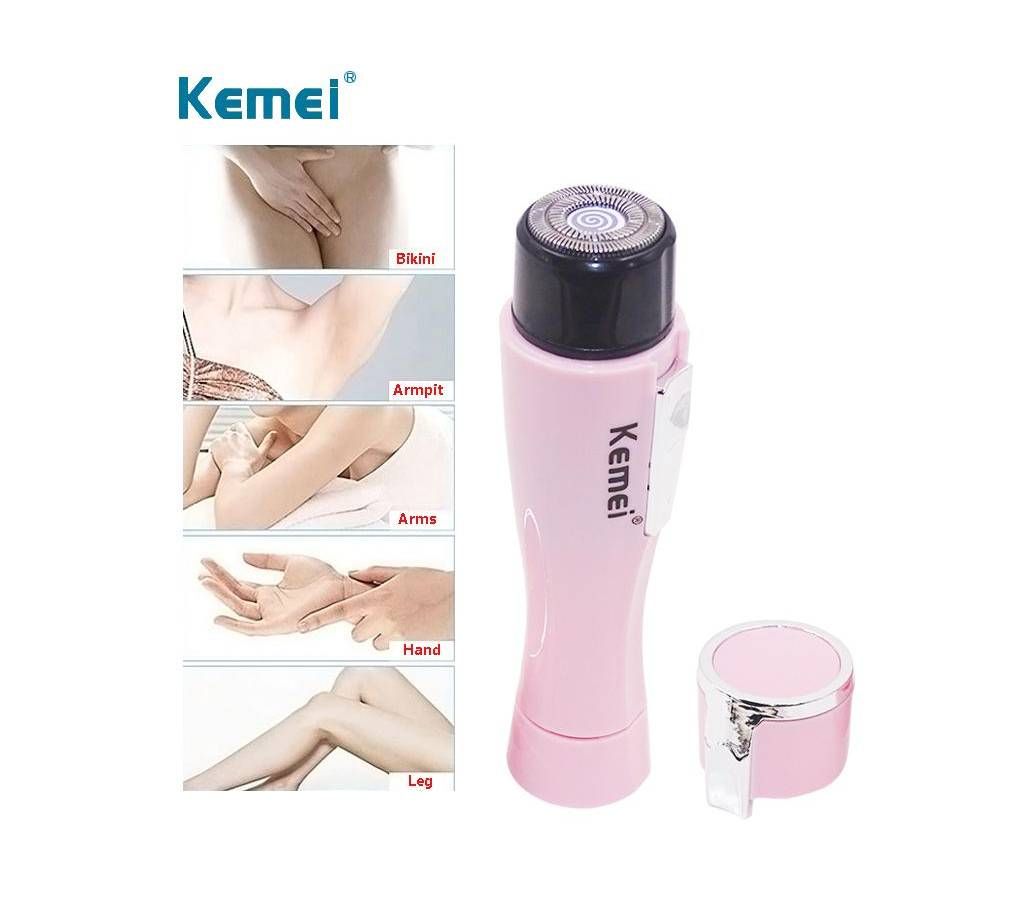 Portable Mini Electric Lady Shaver Kemei KM 1012