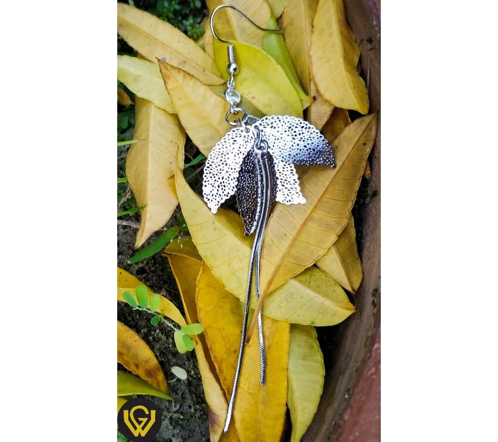 Winter Leaf Earring