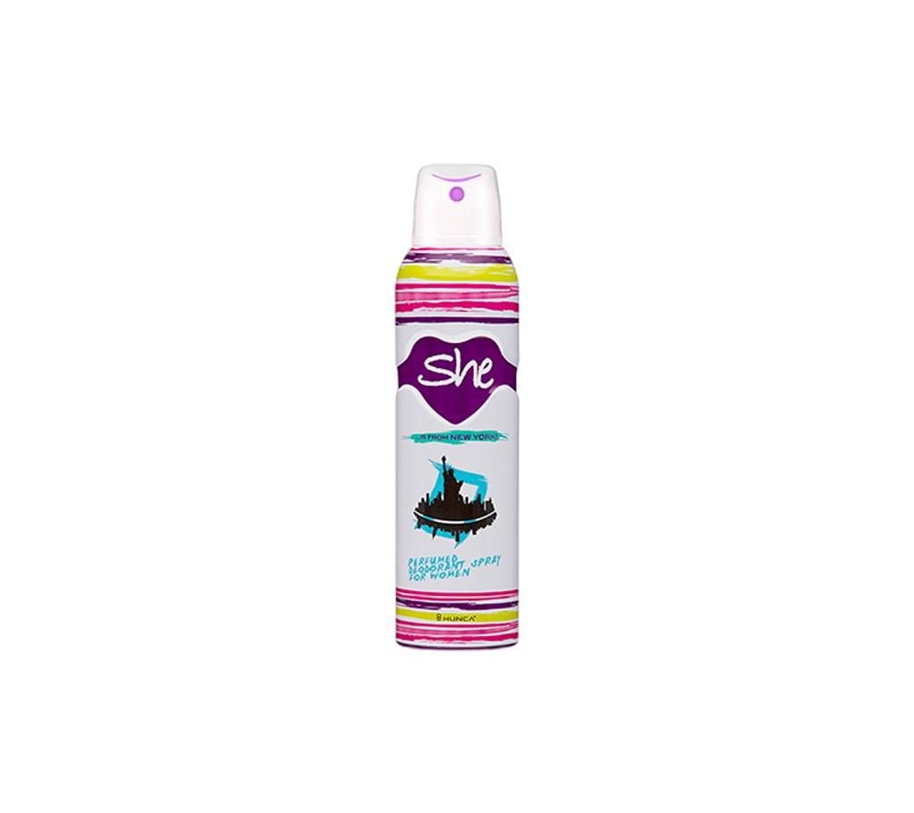 She is from New York Deodorant for women 150ml - Turkey 