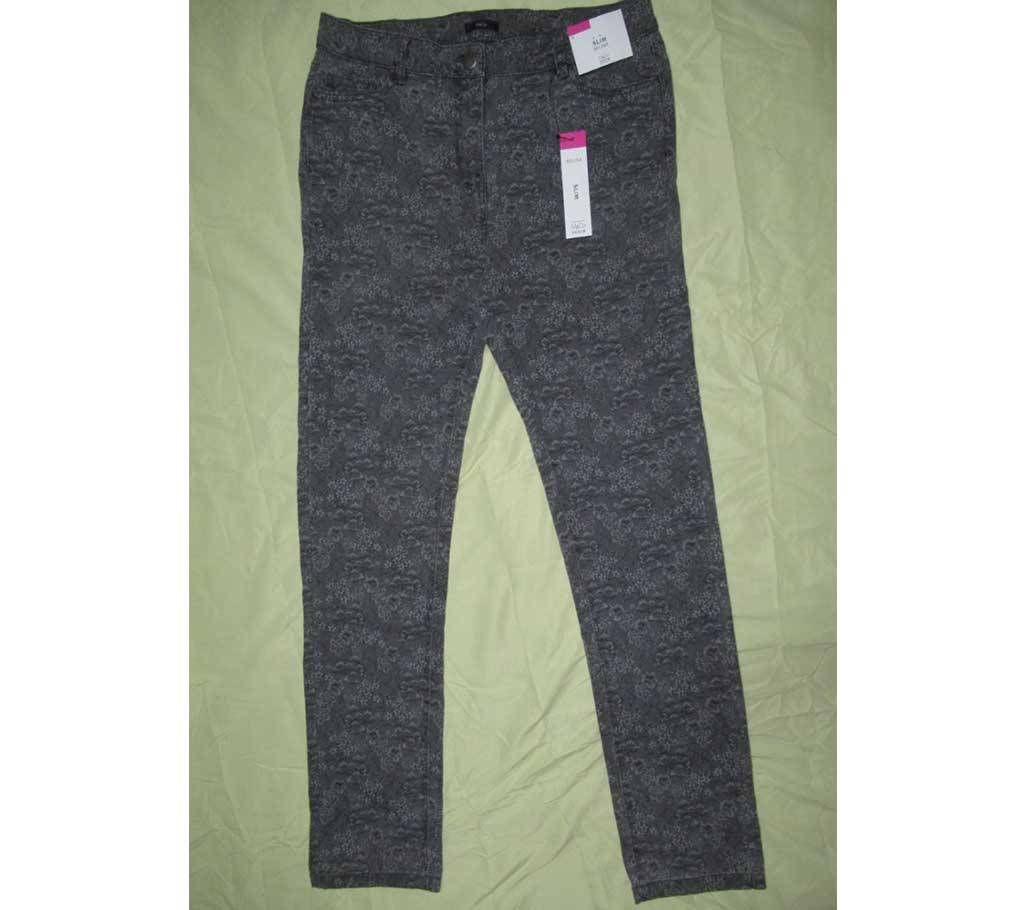 Ladies Slim Fit Woven Pant