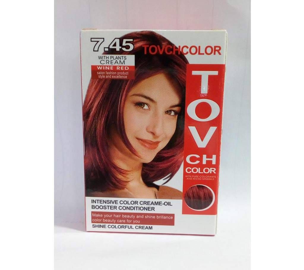 wine red hair colour 60 ml China