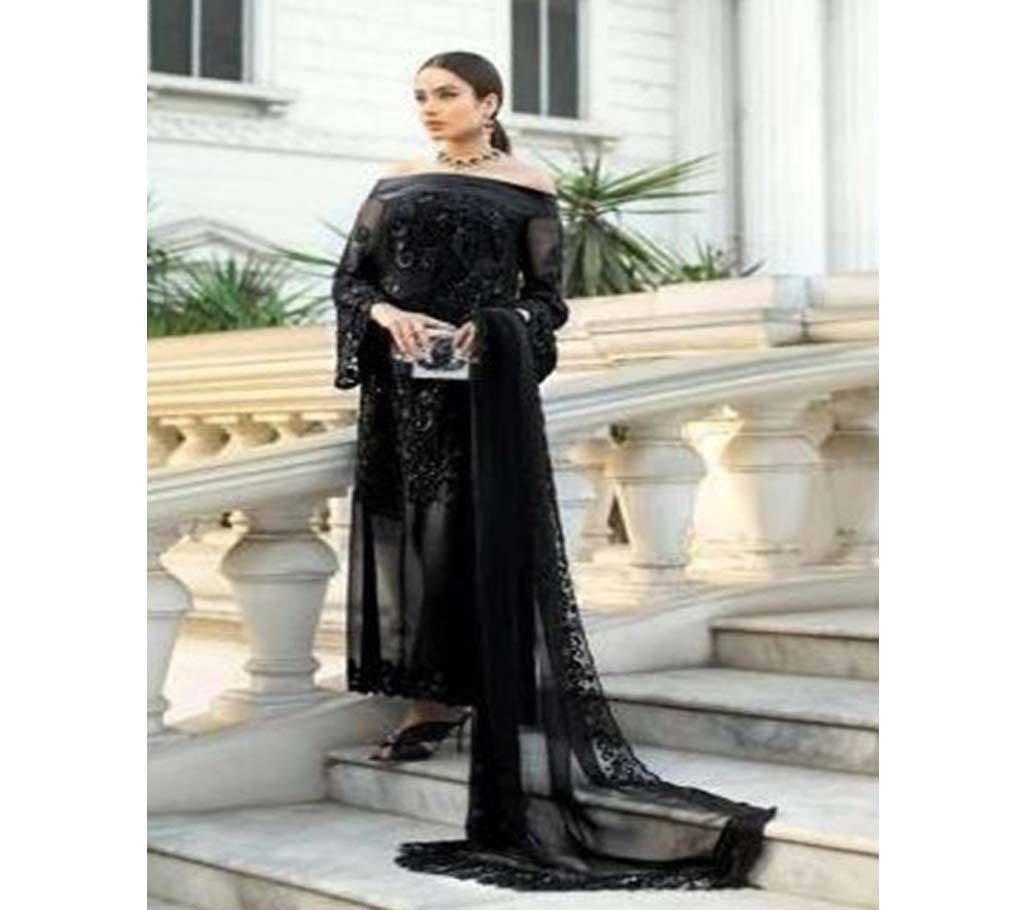 Honey Waqar- 600-202 Unstitched Three Piece