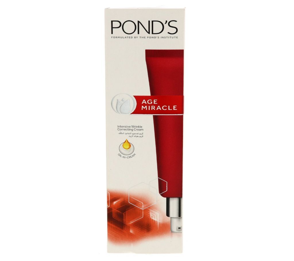 Ponds Age Miracle Intensive Wrinkle Correction Cream 50ml (India).