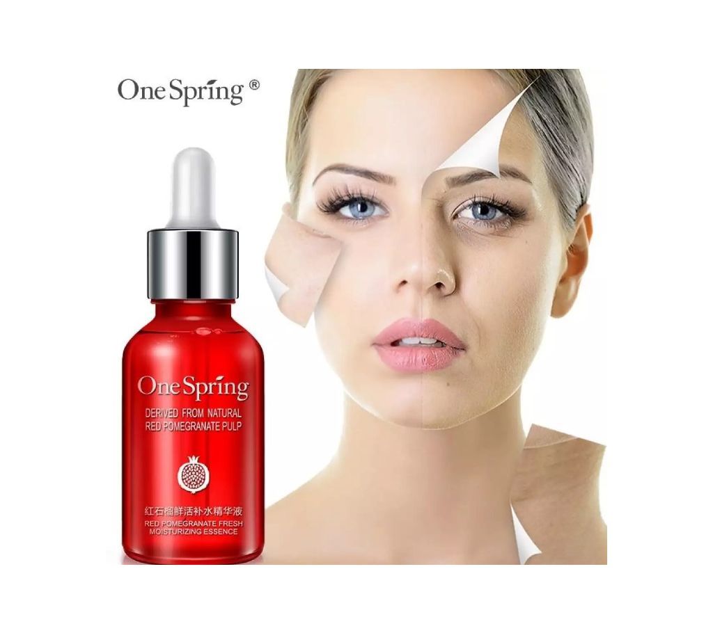 One Spring Red Pomegranate Fresh Moisturizing Essence - 15ml
