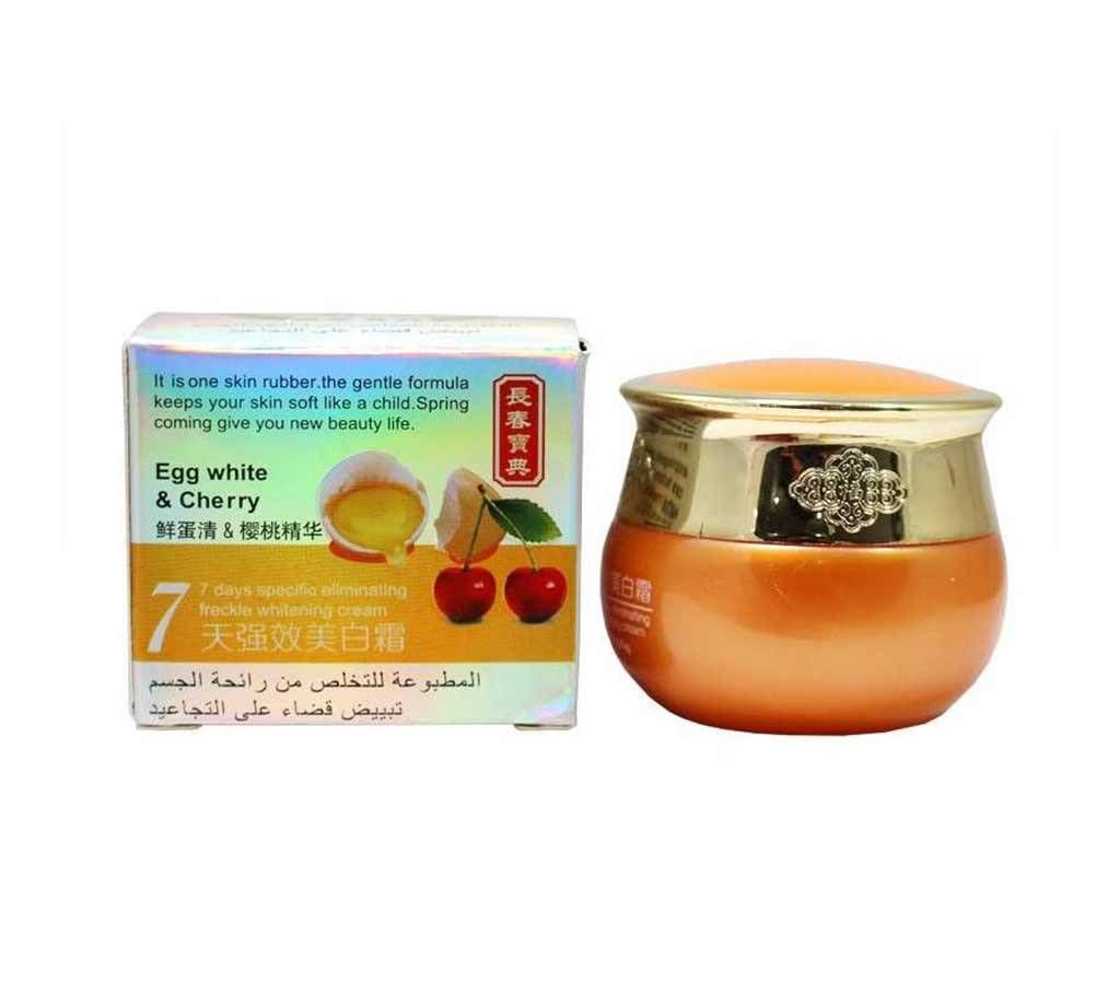 EGG WHITE AND CHERRY WHITENING CREAM-25gm-Korea 