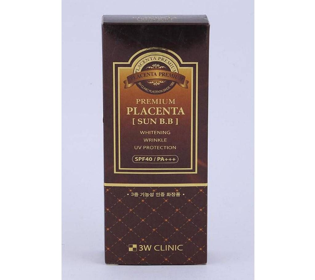 3w Clinic Premium Placenta Sun B.B Cream-70ml-Korea 