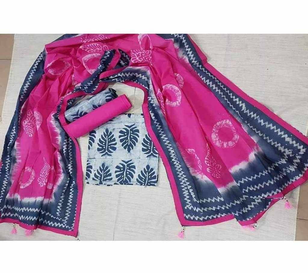 unstitched vegetable die three piece