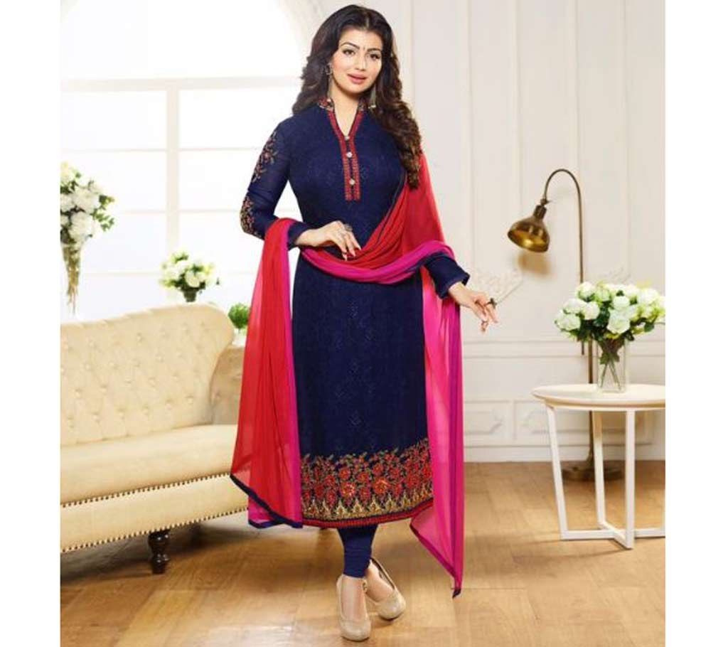 Semi stitched Georgette salwar kameez- copy 