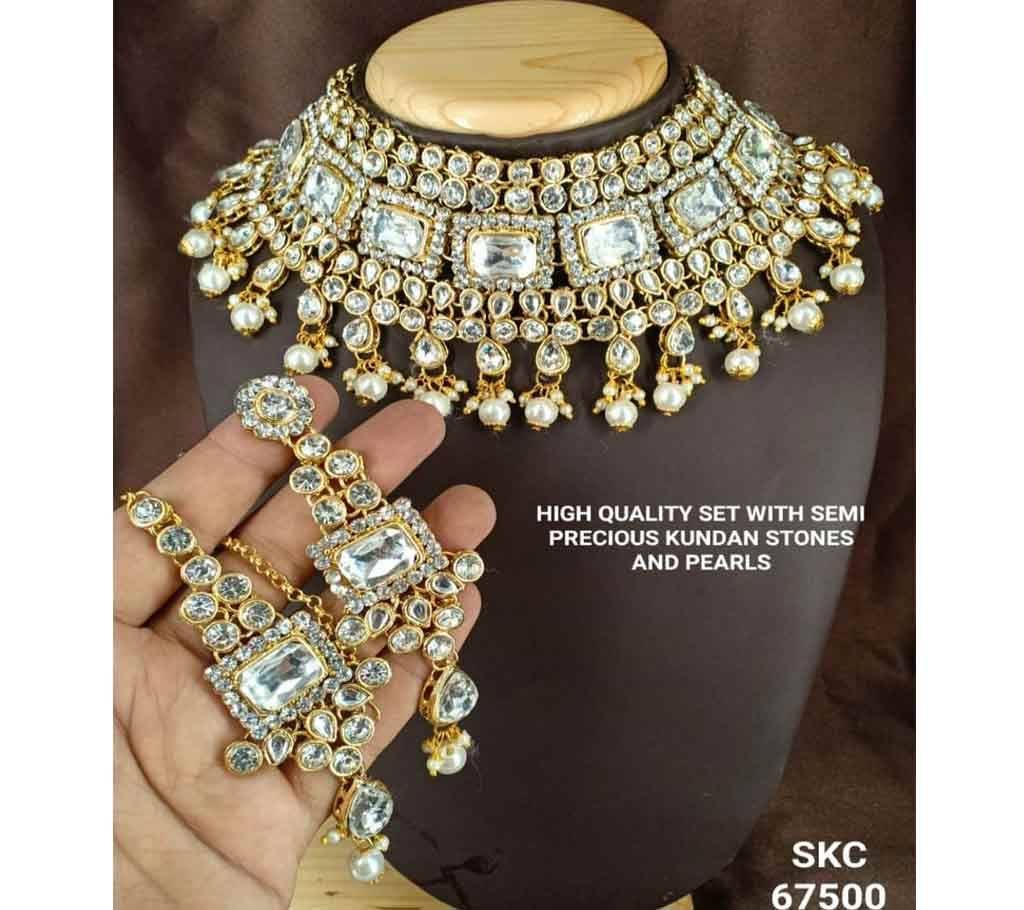 Wedding Collection Choker and earring Set