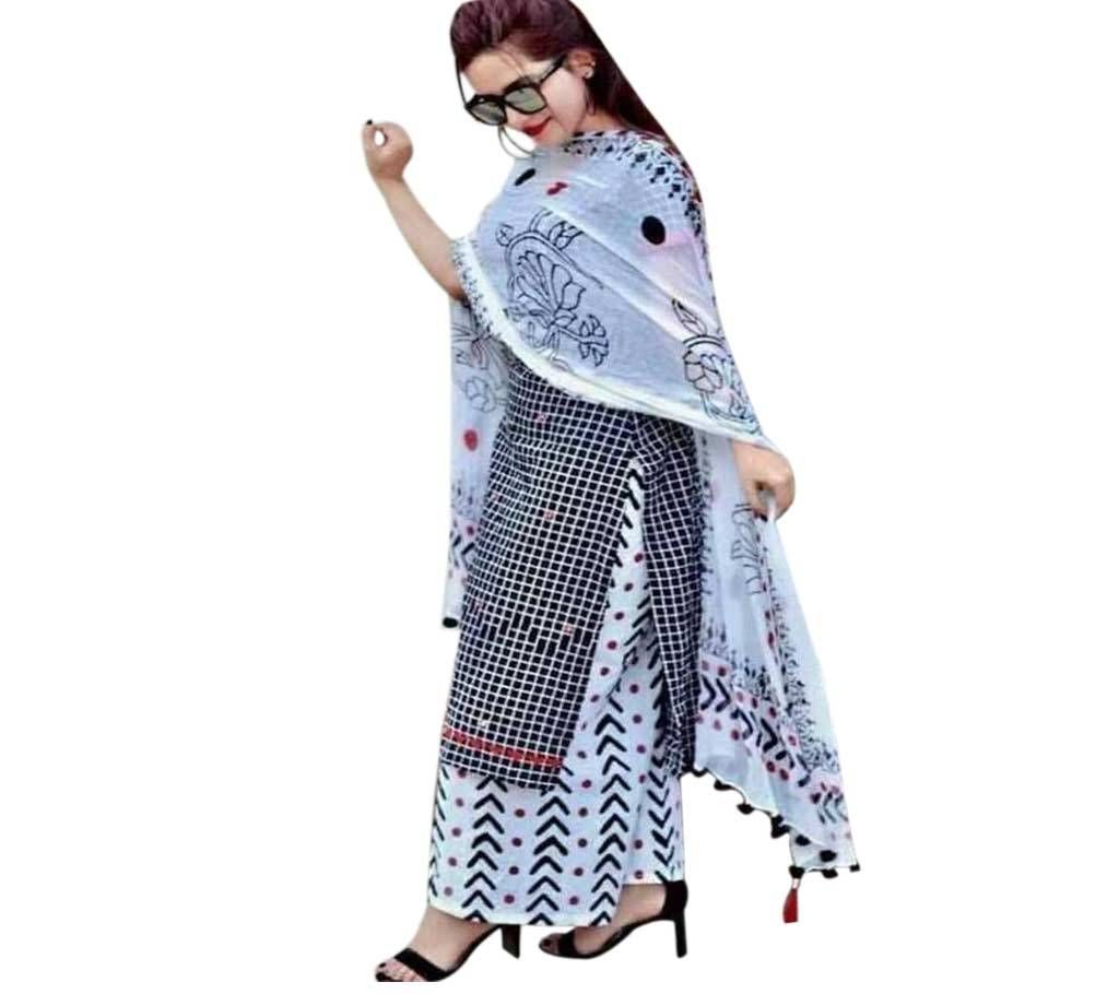 Unstitched Cotton three pic