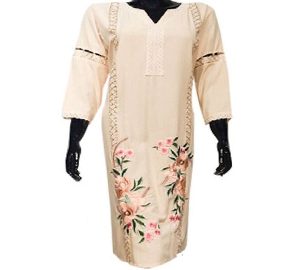 ECEV zigzag Ribbon Kurti for Women