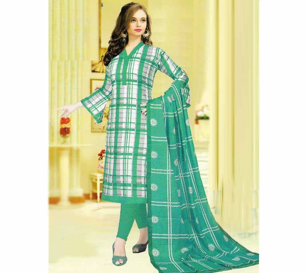 Unstitched Printed Cotton Three Piece27