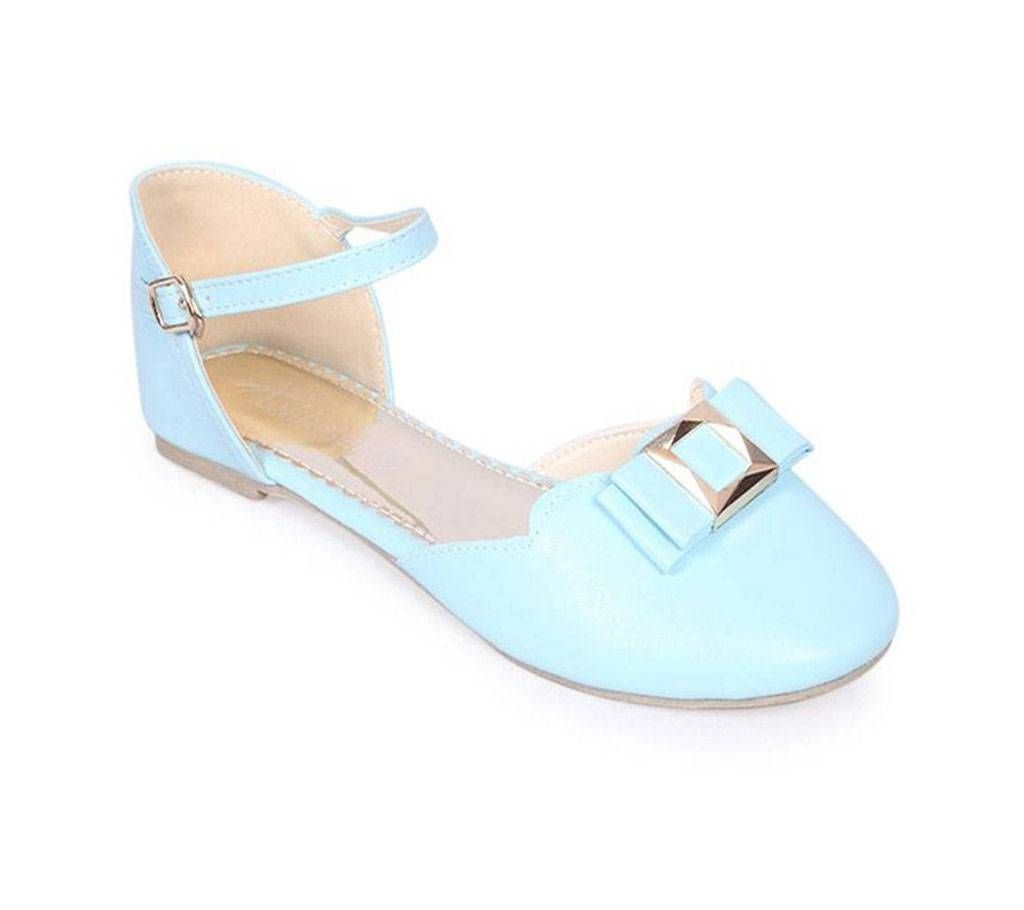 Twinkler Blue Artificial Leather Girl's Sandal 