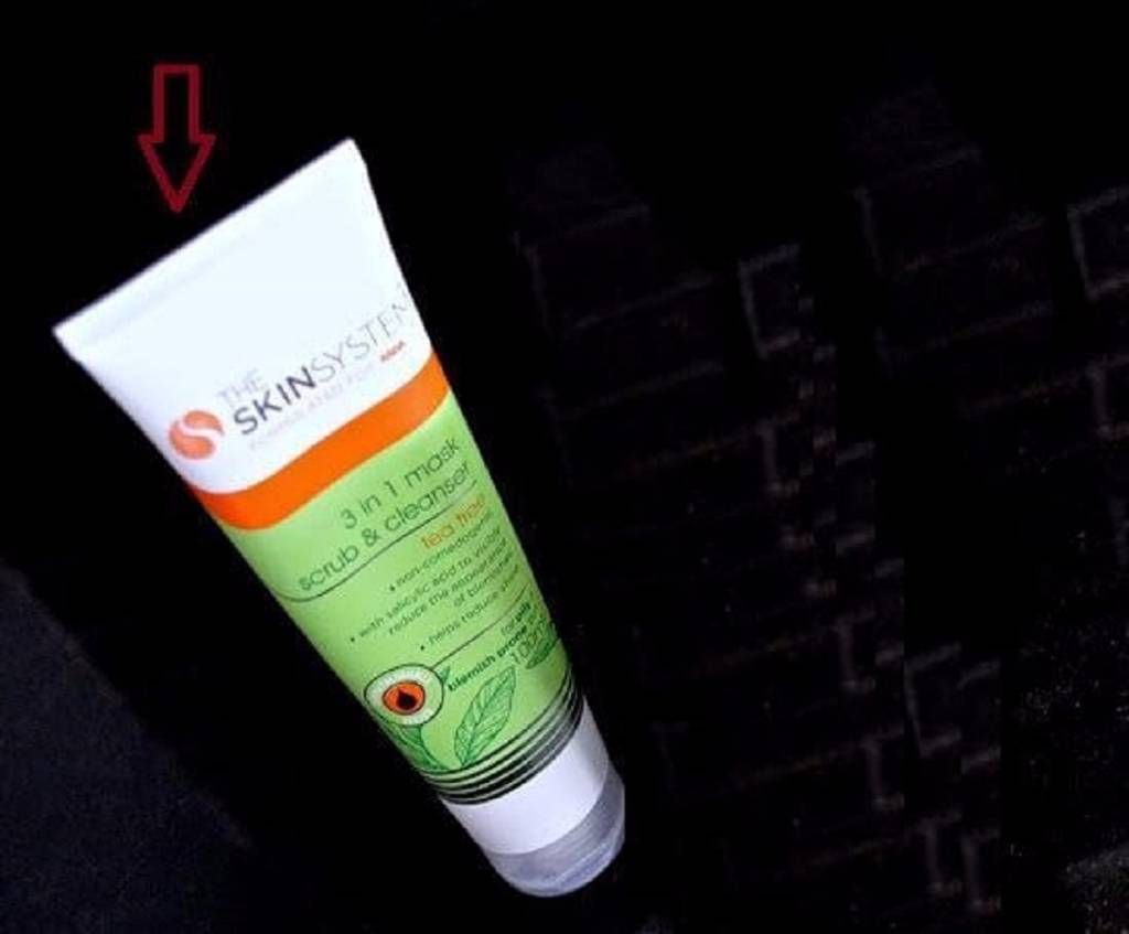 Skin System 3 in 1 Mask Scrub cleanser 