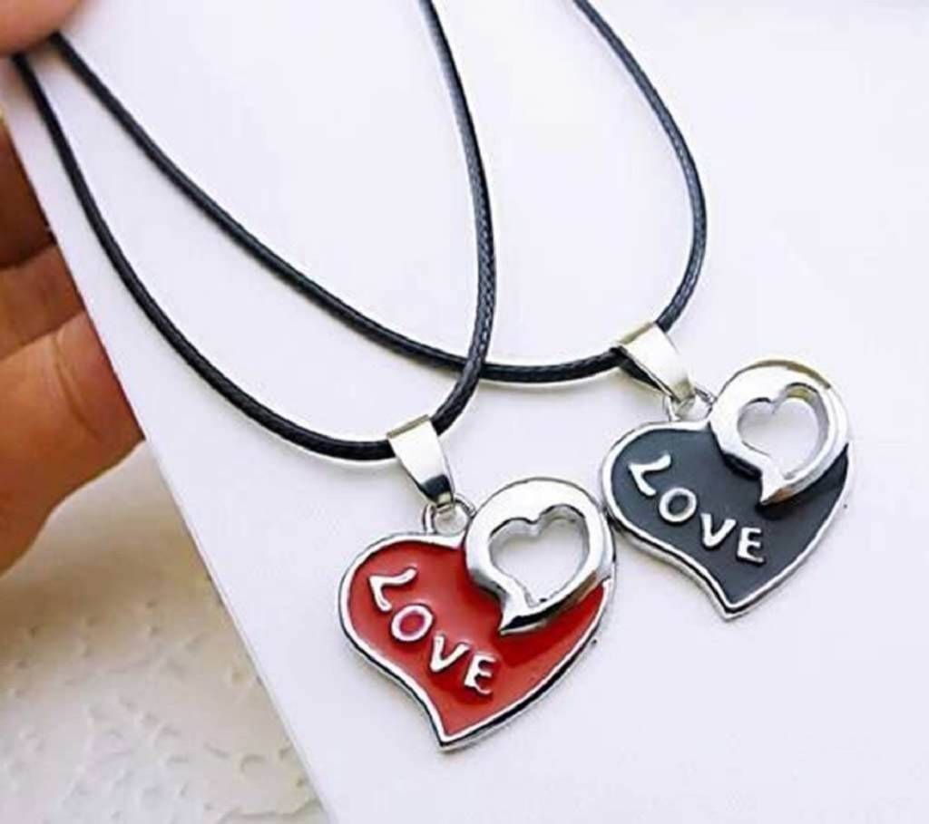 Love Shaped Couple Locket