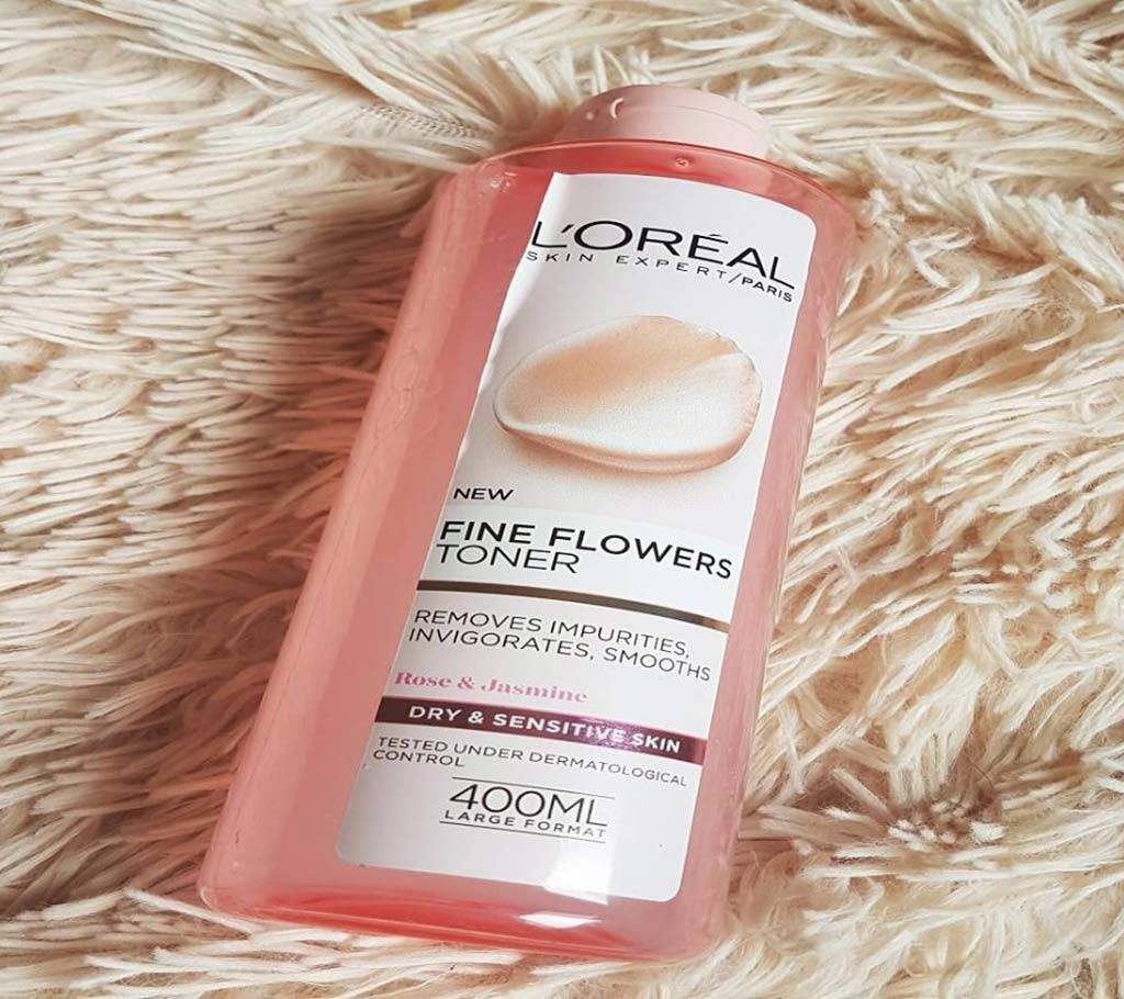 Loreal Fine Flower Toner 400ml
