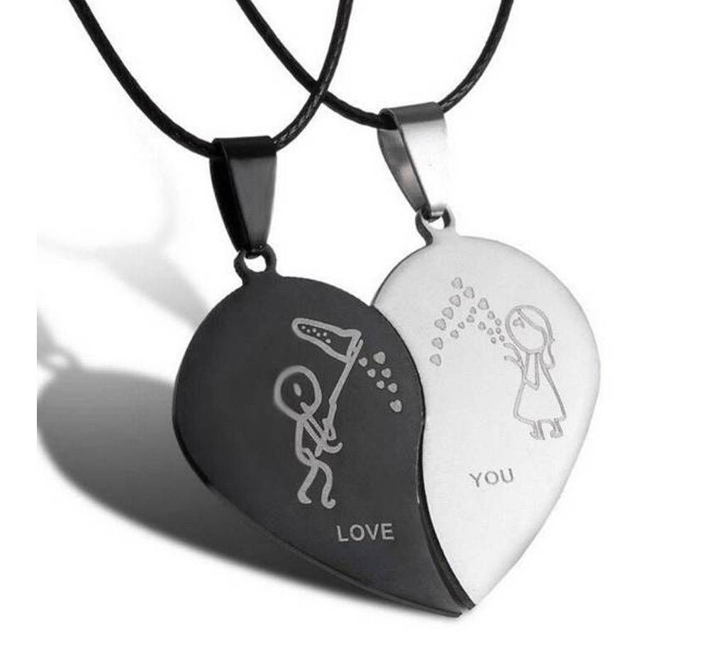 I Love You Couple Pendant - 51% OFF