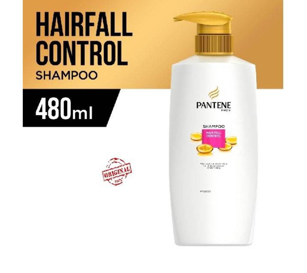 Pantene Hair Fall Control Shampoo - 480ml