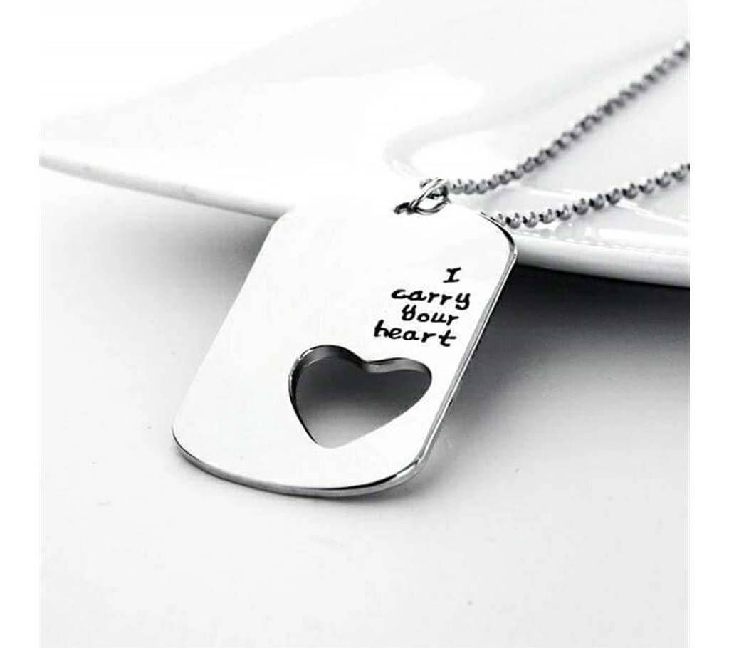 Zinc Alloy Couple Pendant