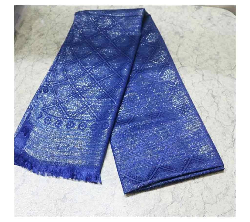 Blue georgette party hijab