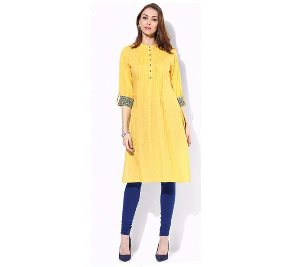 Ladies readymade silk kurti