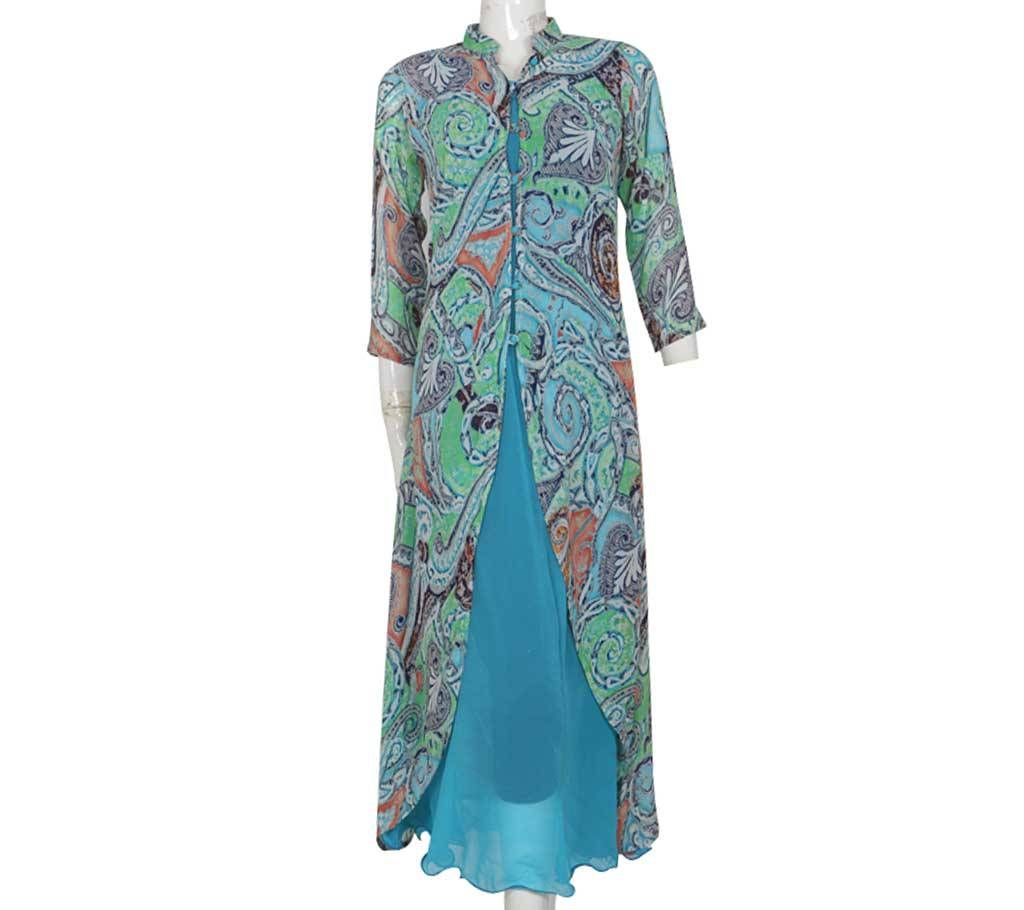 Ready made Georgette gown 