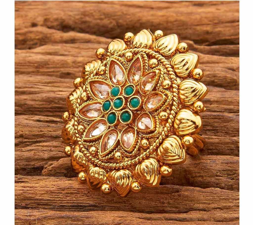 ANTIQUE CLASSIC RINGS WITH GOLD PLATING 17735 (by Pink Point - KJ17735)