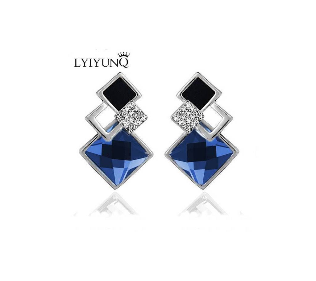 Long Crystal Earring