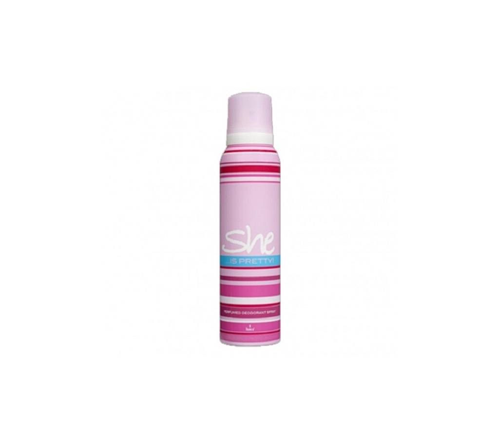 she deo spray 150ml pretty ladies body spray Turkey