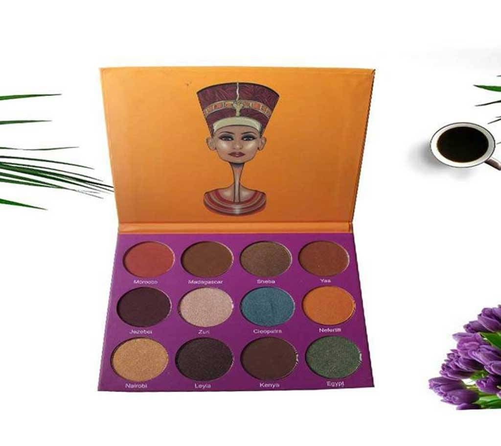 Nubian ll Eyeshadow Palette - 12 Colors