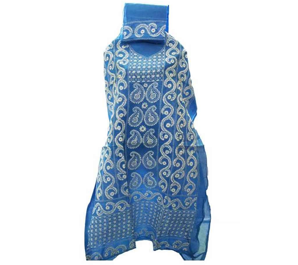 Unstitched Handy Crafted Single Piece Kameez