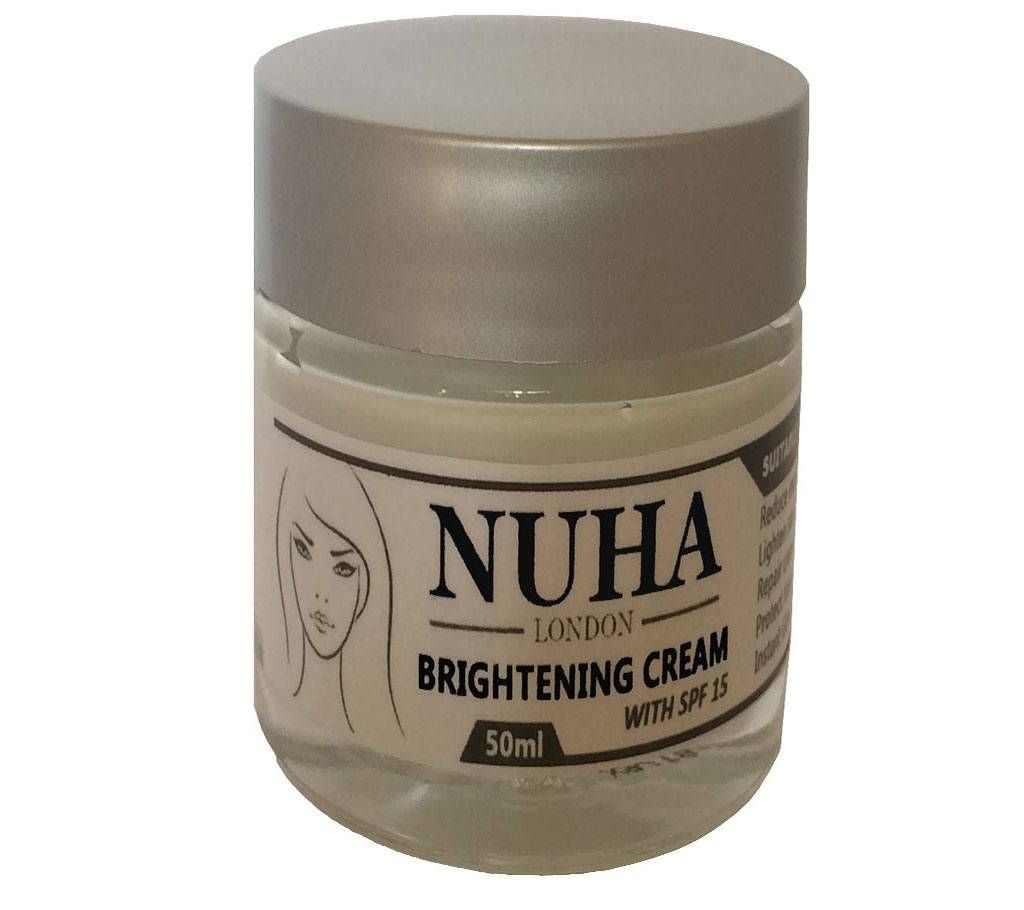 Nuha London - Brightening Cream With SPF 15