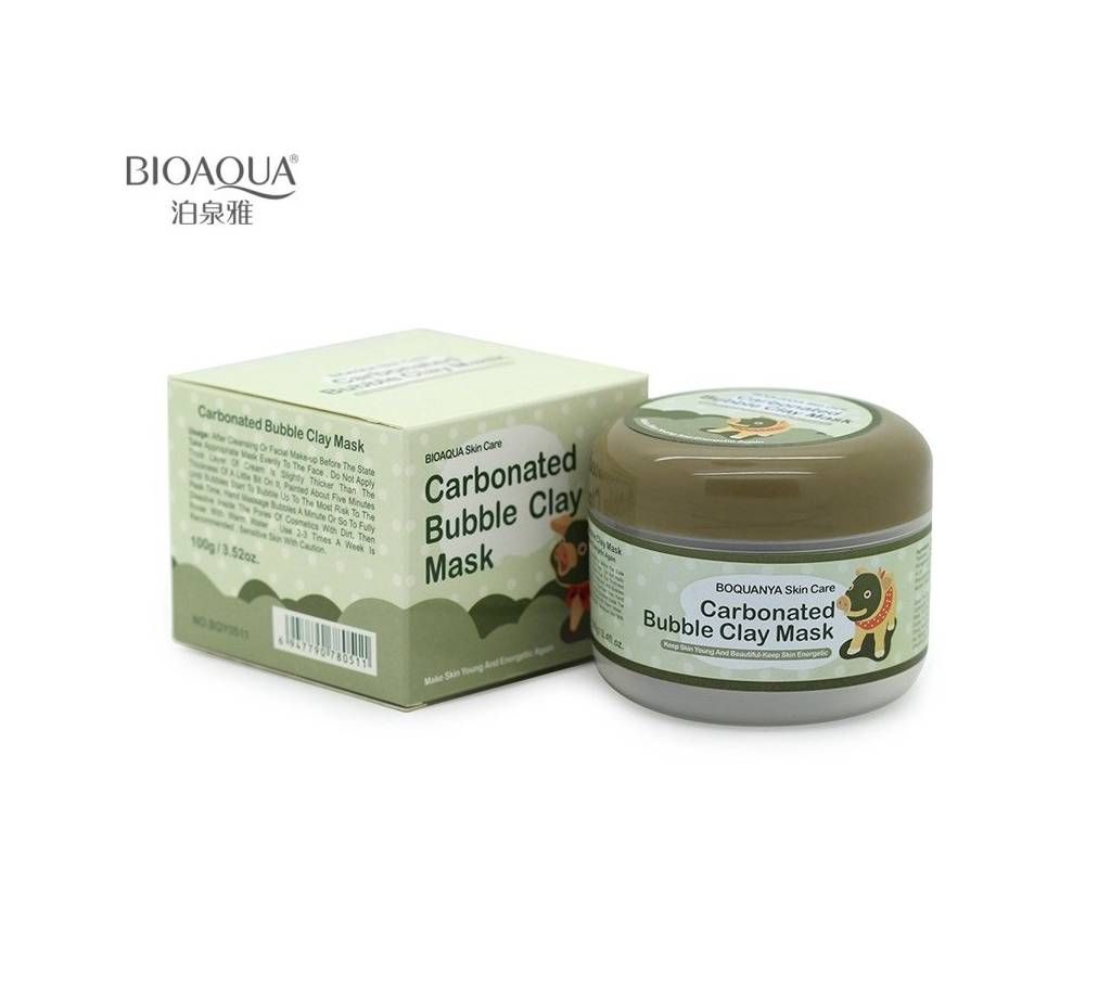 BIOAQUA Carbonated Bubble Clay Mask Bubble Mask Blackhead Remover 100g China