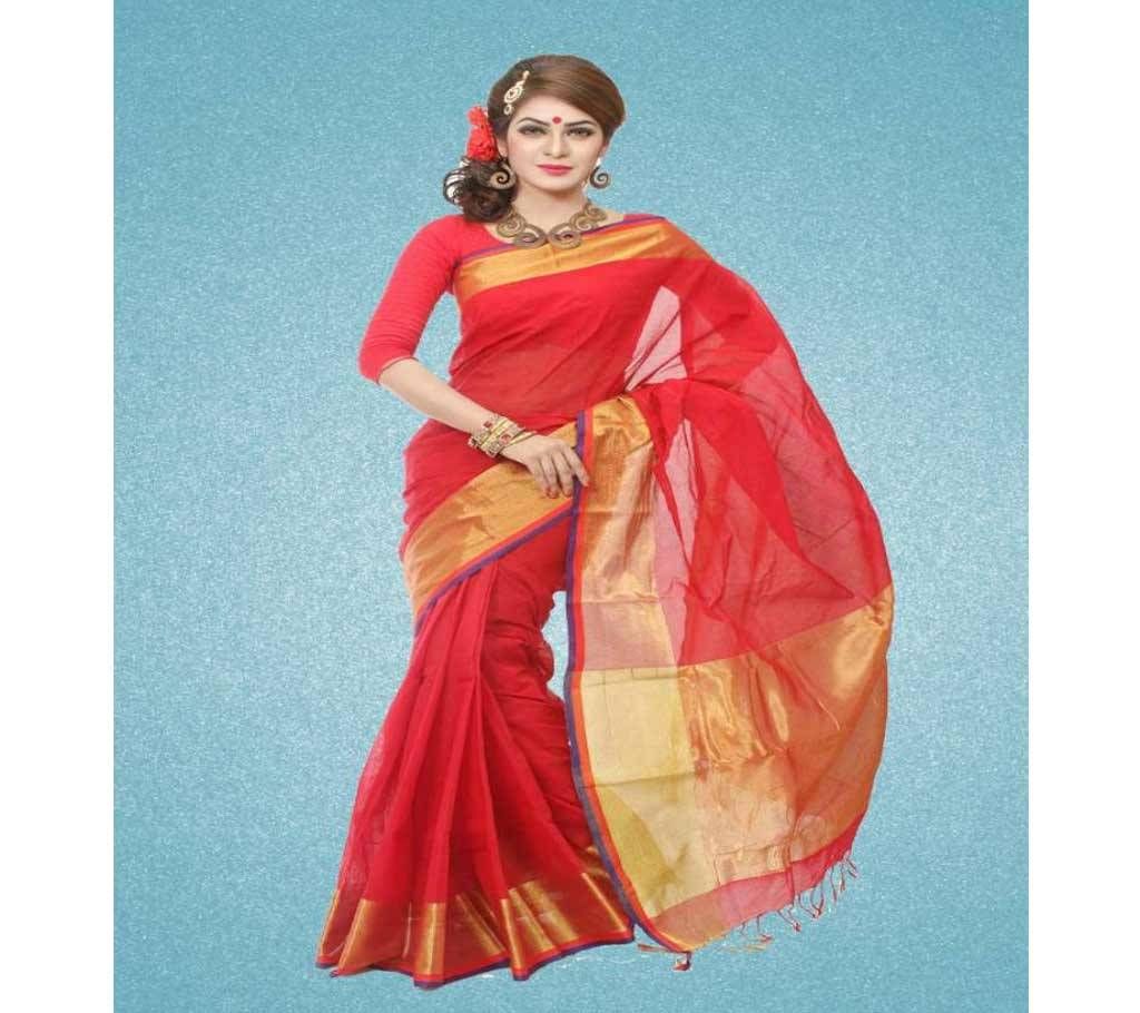 Tangail Cotton Sharee (13hat-Blouse Running)