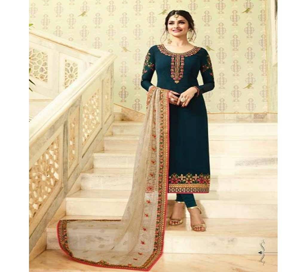  Unstitch Indian Designer Embroidery Dress -  F 23