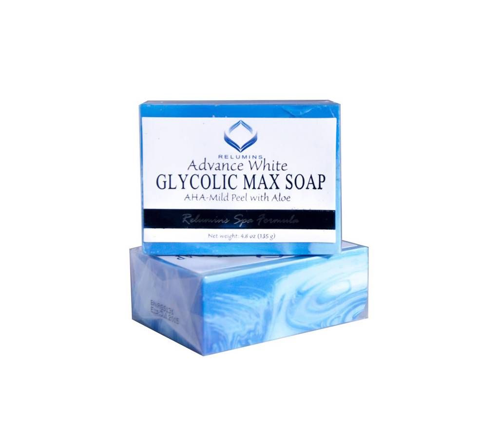 Relumins Advance White Spa Formula Glycolic Max Soap (135 g) -USA 