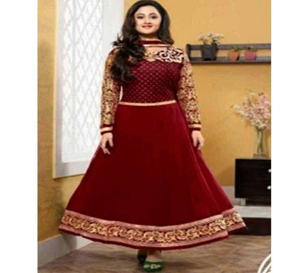 Unstitched Regular Block print Cotton Three Piece Copy