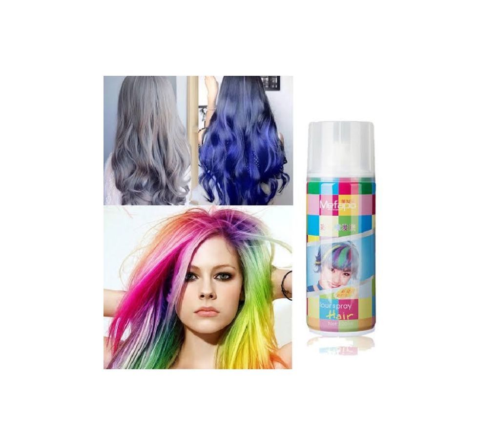 TEMPORARY HAIR COLOR SPRAY GREEN