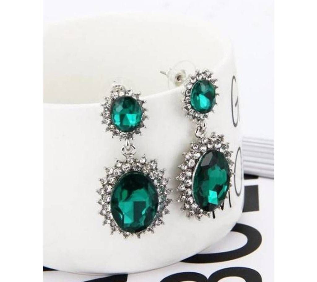 Elegant Crystal Drop Earrings