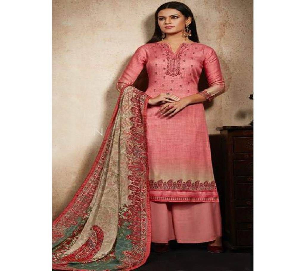 Sajjan Relssa Karin Embroidery Three Piece - 5003
