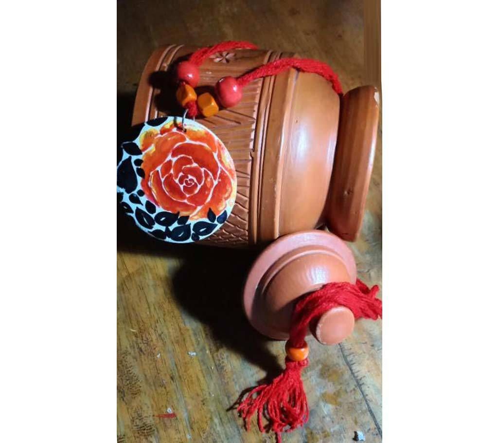 Orange Rose Pendant
