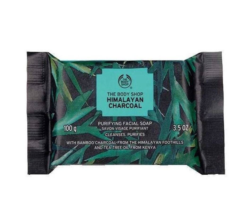 Himalayan Charcoal Purifying Facial Soap 100 G-UK