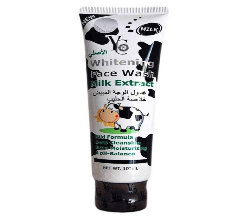 YC WHITINING FACEWASH MILK- 100G - THAILAND
