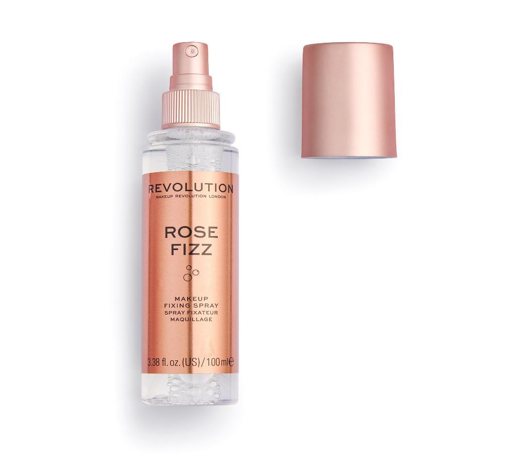 Makeup Revolution-Precious Stone Fixing Spray Rose Fizz-100 ML