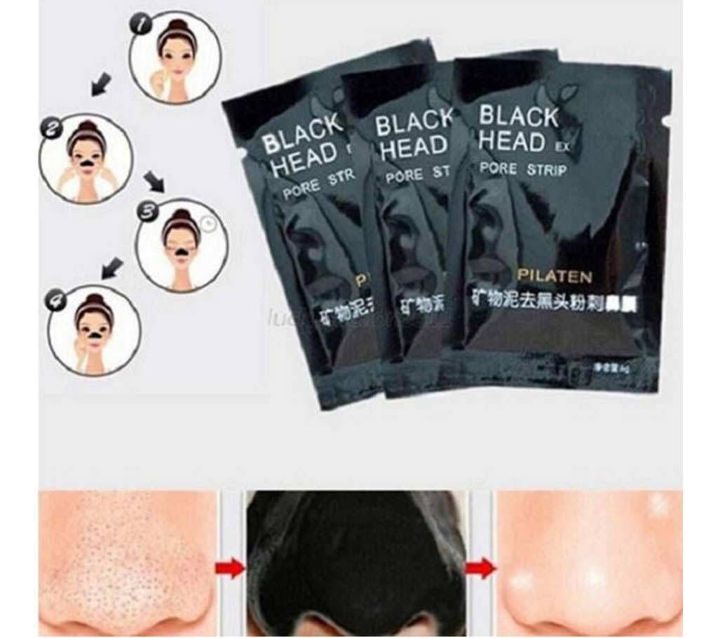7pc set Black head pore strip