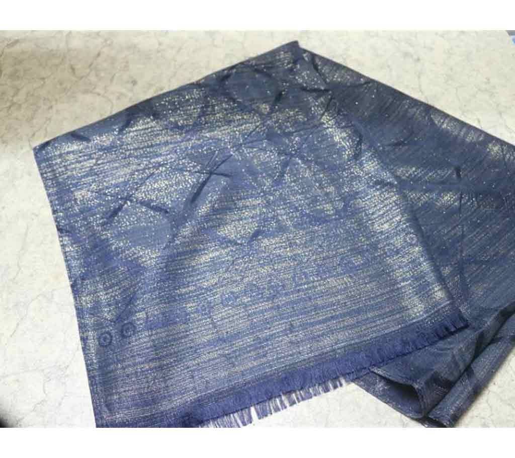 Navy Blue georgette party hijab