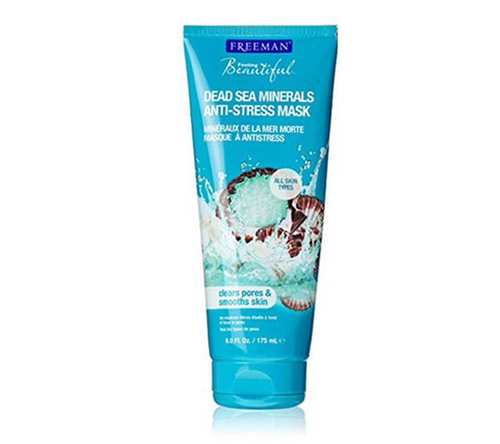 Freeman Dead Sea Minerals Facial Anti-Stress Mask USA