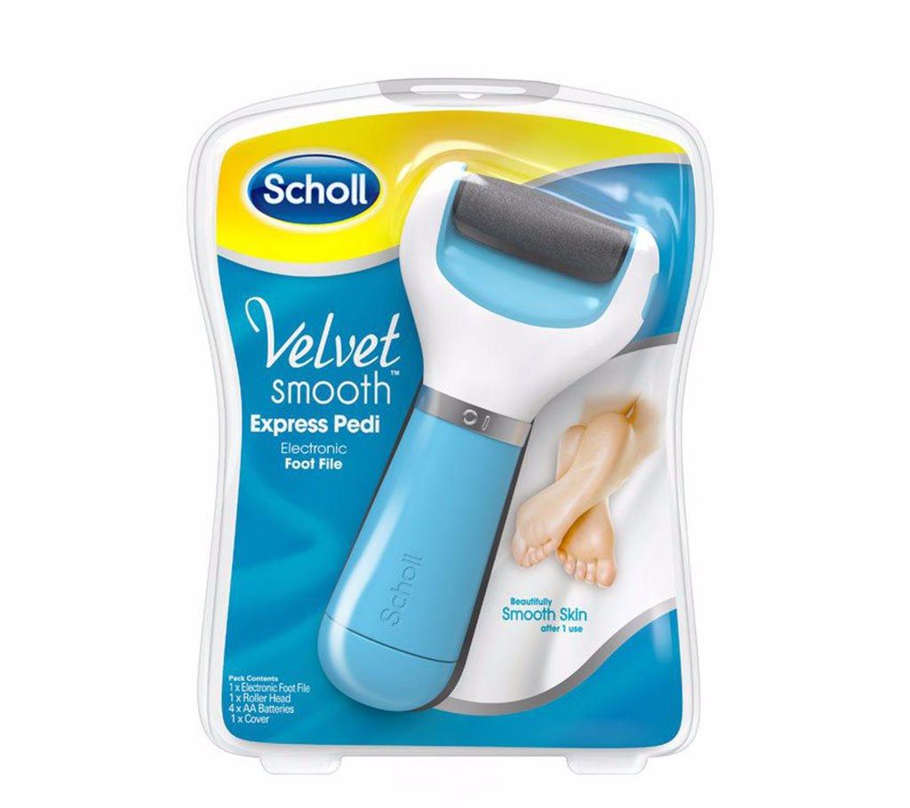 Scholl Velvet Smooth Electronic Pedicure Kit