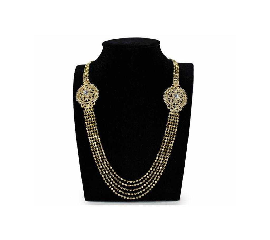American Diamond Cut Necklace For Ladies