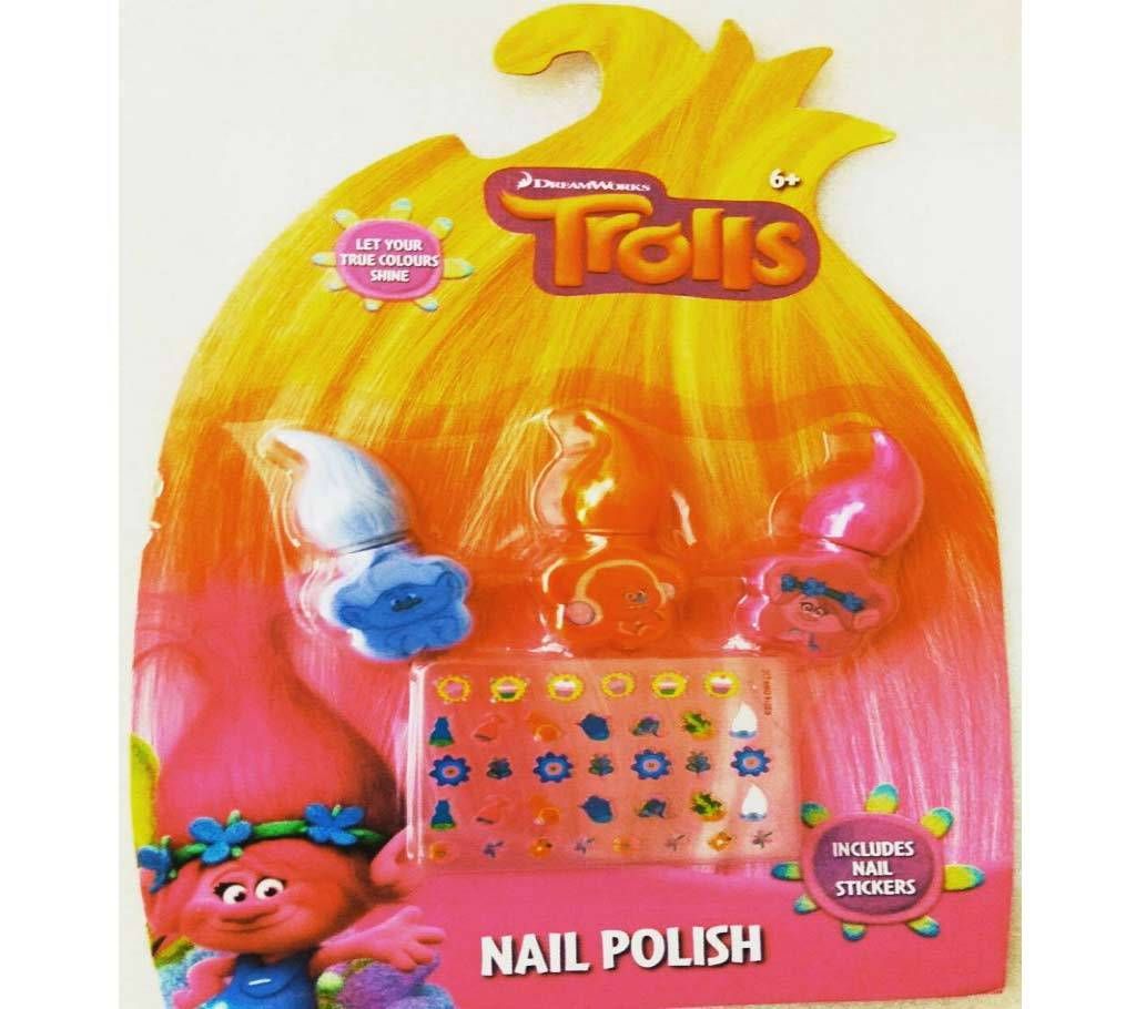 Dreamworks Trolls Nail Polish Set